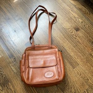 Brown American Angle Purse
